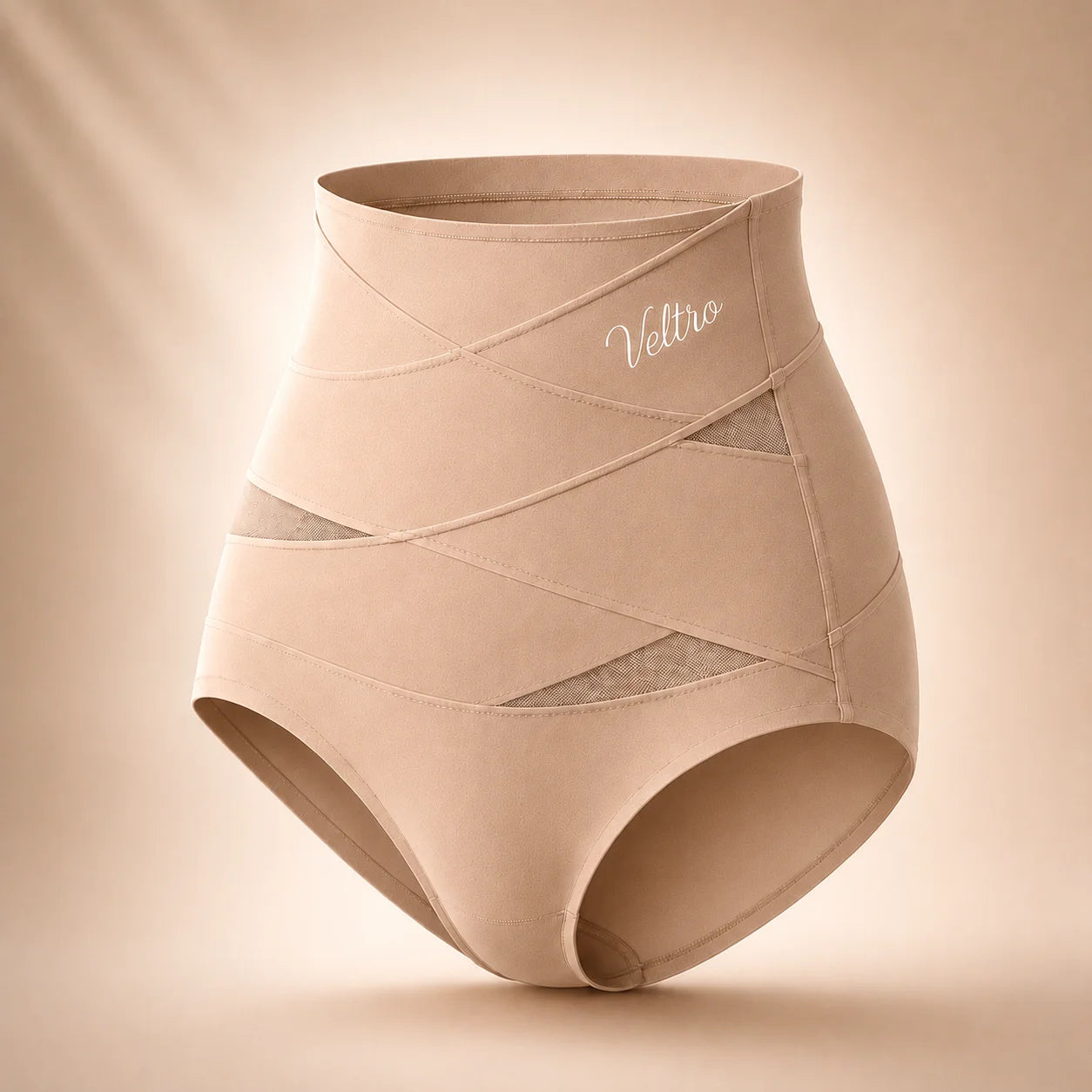 Culotte gainante post-partum à bande croisée 360°