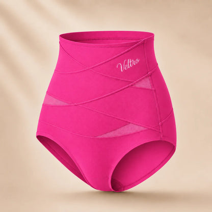 Culotte gainante post-partum à bande croisée 360°