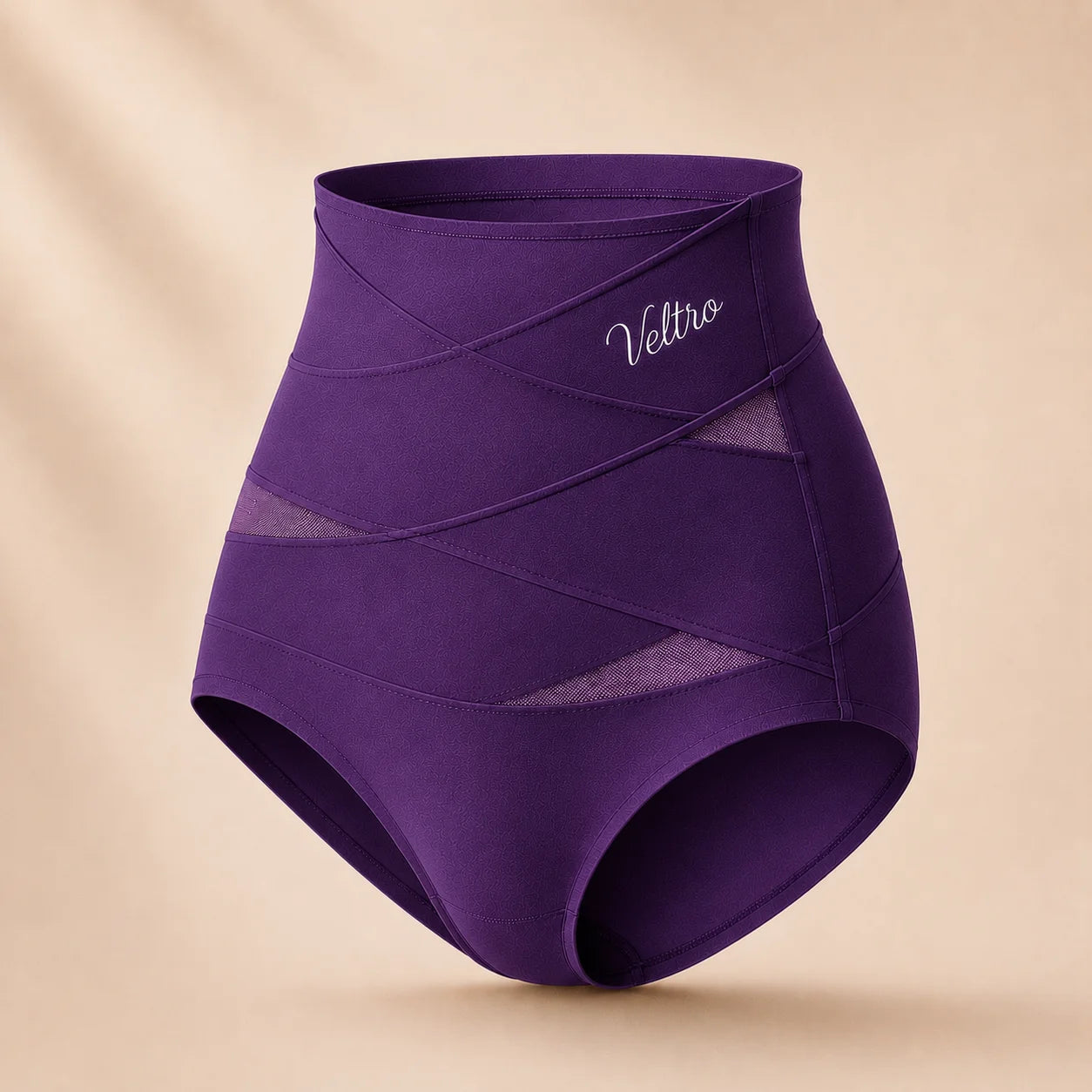 Culotte gainante post-partum à bande croisée 360°