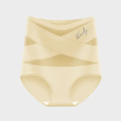 Culotte gainante sans couture à taille haute et effet ventre plat