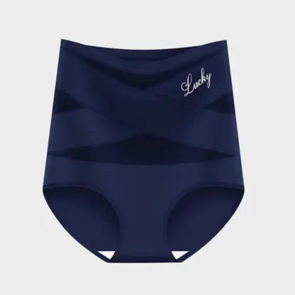 Culotte gainante sans couture à taille haute et effet ventre plat