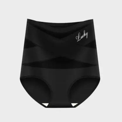 Culotte gainante sans couture à taille haute et effet ventre plat