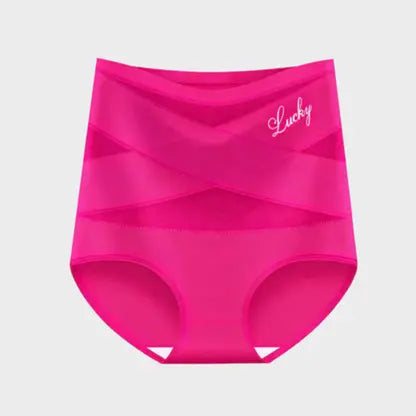 Culotte gainante sans couture à taille haute et effet ventre plat