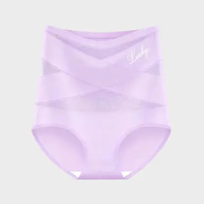 Culotte gainante sans couture à taille haute et effet ventre plat